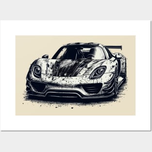 Porsche 918 Spyder Posters and Art